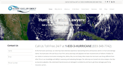 Desktop Screenshot of hurricanelawgroup.com