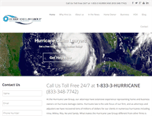 Tablet Screenshot of hurricanelawgroup.com